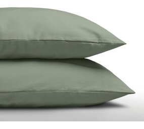 Zelesta Zelesta Everyday Uni Kussenslopen Pastel Green – Set van 2 | 60x70 cm