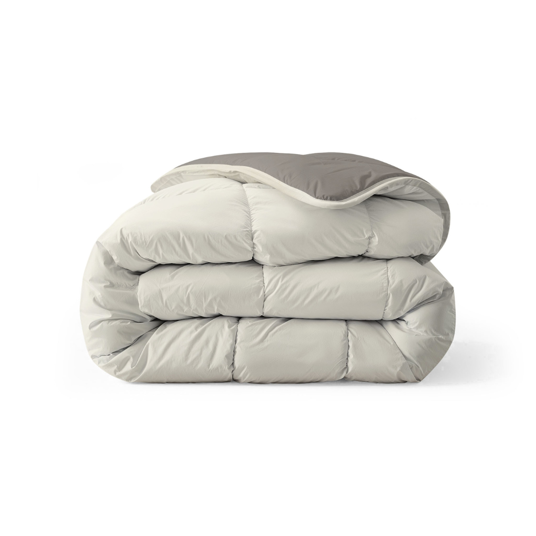 Zelesta Zelesta Royalbed Tender Grey Cream 140x200 cm - Hoesloos Dekbed Zonder Overtrek