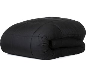 Zelesta Zelesta Everyday Uni Black 140x200 cm – Hoesloos Dekbed Zonder Overtrek