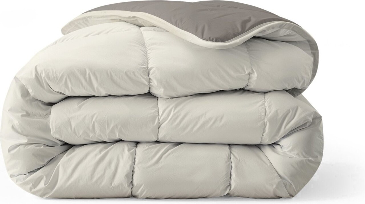 Zelesta Zelesta Everyday Uni Sand Beach 140x200 cm – Wasbaar Hoesloos Dekbed voor Elk Seizoen