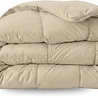 Zelesta Zelesta Pure Uni Desert Sand 140x200 – Katoenen Hoesloos Dekbed met Vaste Overtrek