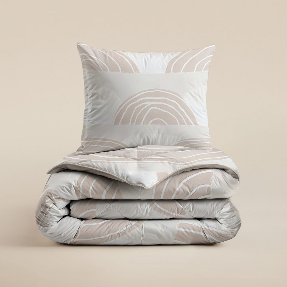 Zelesta Zelesta Pure Kids Dune Dreams 140x200 cm – Katoenen Kinderdekbed met Vaste Overtrek