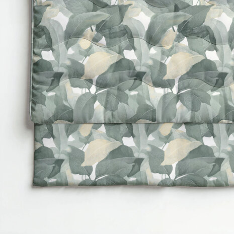 Zelesta Zelesta Pure Design Green Forest 140x200 – Katoenen Hoesloos Dekbed met Vaste Overtrek