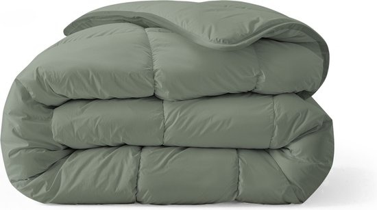 Zelesta Zelesta Everyday Uni Pastel Green 200x200 cm - Hoesloos All Year Dekbed