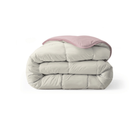 Zelesta Zelesta Royalbed Pink & Cream 160x200 cm – Hoesloos All Year Dekbed