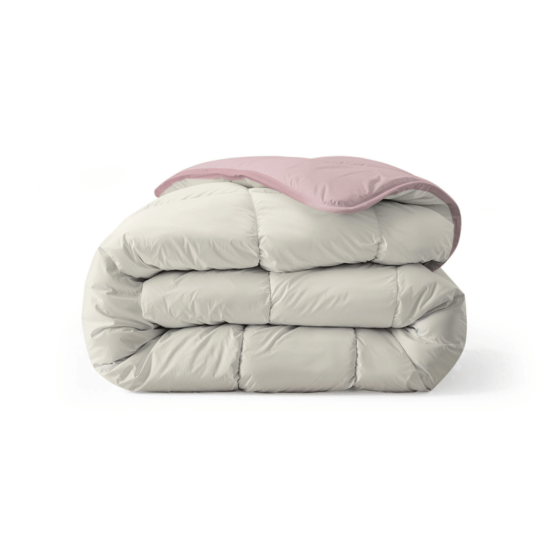 Zelesta Zelesta Royalbed Pink & Cream 160x200 cm - Hoesloos All Year Dekbed