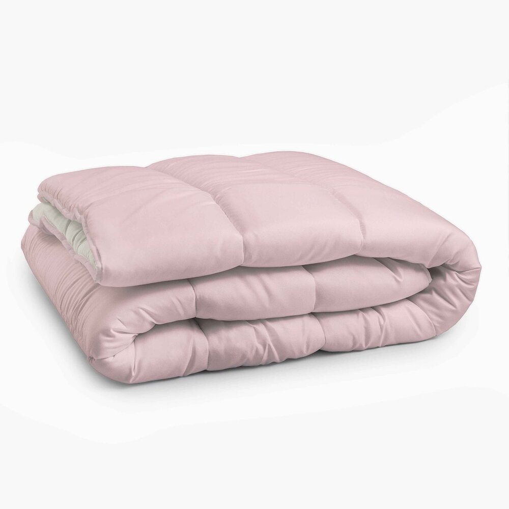 Zelesta Zelesta Royalbed Pastel Pink & Cream 200x200 – Hoesloos Dekbed Zonder Overtrek