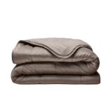 Zelesta Zelesta Velvetbed Taupe 240x200 – Hoesloos Velvet Dekbed met Vaste Overtrek