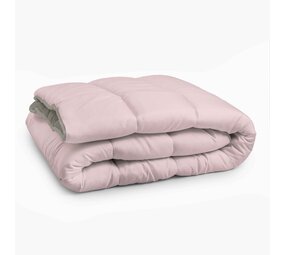 Zelesta Zelesta Royalbed Pastel Pink & Tender Grey 200x240 – Hoesloos Dekbed Zonder Overtrek