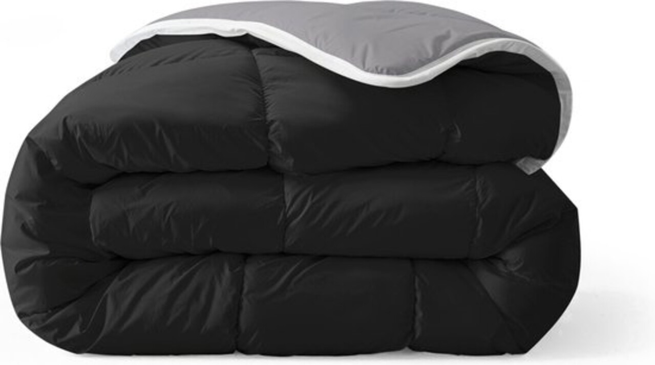 Zelesta Zelesta Everyday Duo Black & Anthracite 240x200 cm – Hoesloos All Year Dekbed