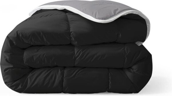Zelesta Zelesta Everyday Duo Black & Anthracite 240x200 cm – Hoesloos All Year Dekbed