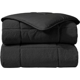 Zelesta Zelesta Teddybed Antraciet 240x200 – Fluffy comfort met teddy dekbedovertrek