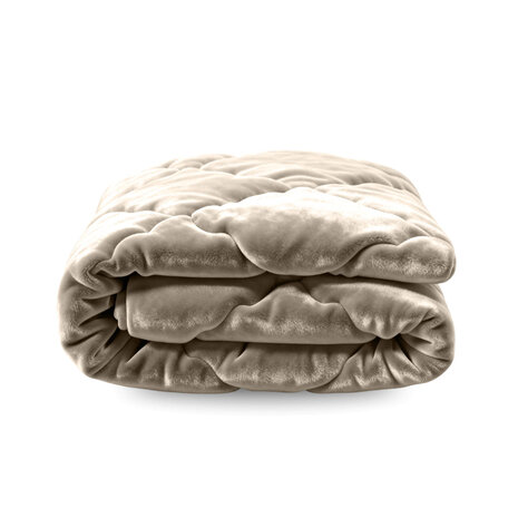 Zelesta Zelesta Flanel Uni - Taupe 240x200