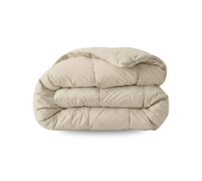 Zelesta Zelesta Pure Uni Desert Sand 240x200 – Katoenen hoesloos dekbed met vaste overtrek