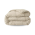 Zelesta Pure Uni Desert Sand 240x200 – Katoenen hoesloos dekbed met vaste overtrek