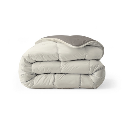 Zelesta Zelesta Everyday Duo Tender Grey & Cream 240x200 cm - Hoesloos all year dekbed