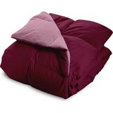 Zelesta Zelesta Wonderbed Cotton Down Pink & Red Wine 240x220cm - Dekbed zonder overtrek - 30 dagen proefslapen - Wasbaar hoesloos dekbed - EcoCloud vulling - Donsdekbed - Bedrukt dekbed - All year zomerdekbed & winterdekbed