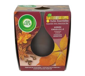 Airwick Air Wick Scented Candle 105gr Amber Sunshine