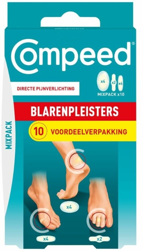 Compeed Compeed Blister Plaster 10pcs Mix Pack