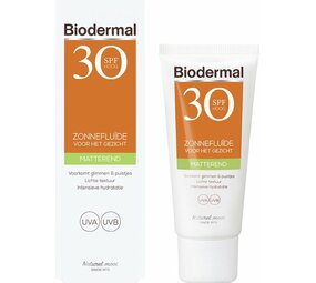Biodermal Biodermal Sun Fluid 40ml Mattifying SPF30 Biodermal Biodermal Sun Fluid 40ml Mattifying SPF30
