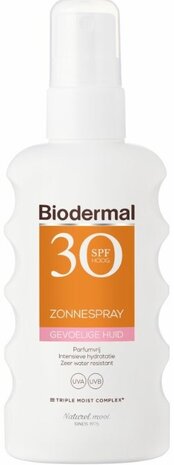 Biodermal Biodermal Sun Spray 175ml Sensitive Skin SPF30