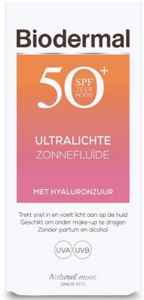 Biodermal Biodermal Ultra Light Sun Fluid 40ml SPF50+