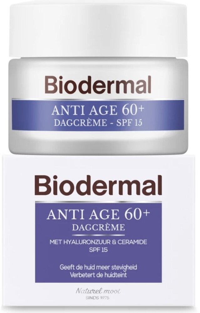 Biodermal Biodermal Day Cream 50ml Anti Age 60+