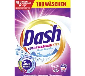Dash Dash Color Fris Poeder Wasmiddel 5KG 100 Wasbeurten