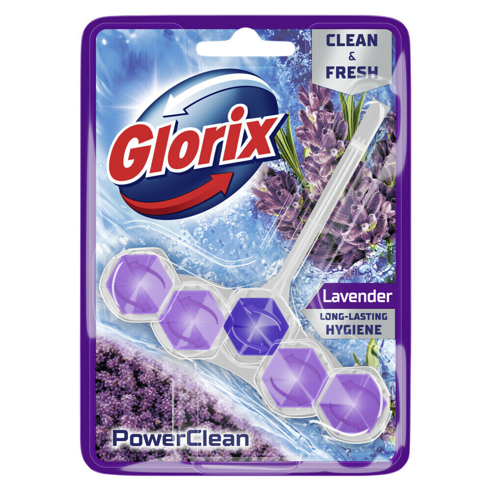 Glorix Glorix WC Blok Lavendel 50gr - Verfrissende geur voor jouw toilet | VoordeelDrogist.nl Glorix Glorix WC Blok Lavendel 50gr - Verfrissende geur voor jouw toilet | VoordeelDrogist.nl
