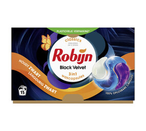 Robijn Robijn Caps Black Velvet 15sc