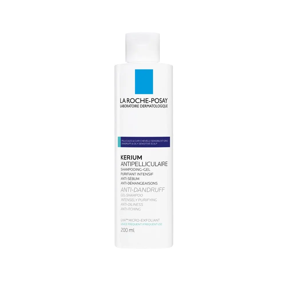 La Roche Posay La Roche Posay KERIUM Anti Roos Vet Haar - 200 ML voor een effectieve aanpak van vet haar en roos La Roche Posay La Roche Posay KERIUM Anti Roos Vet Haar - 200 ML voor een effectieve aanpak van vet haar en roos