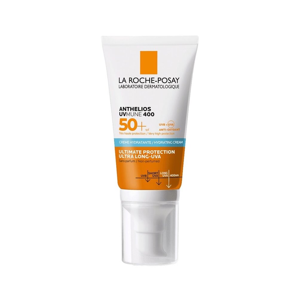 La Roche Posay La Roche Posay ANTHELIOS UVMUNE Crème SPF50 - Bescherming voor Gevoelige Huid - 50ML La Roche Posay La Roche Posay ANTHELIOS UVMUNE Crème SPF50 - Bescherming voor Gevoelige Huid - 50ML