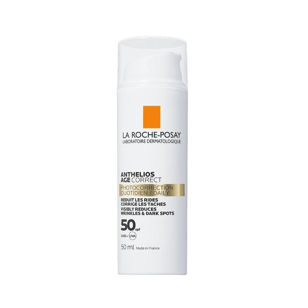 La Roche Posay La Roche Posay ANTHELIOS Age Correct SPF50+ 50ML - Hoogwaardige Zonnebrand met Anti-Aging Effect La Roche Posay La Roche Posay ANTHELIOS Age Correct SPF50+ 50ML - Hoogwaardige Zonnebrand met Anti-Aging Effect