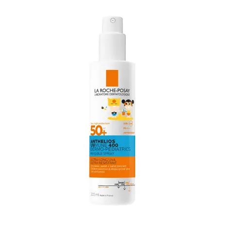 La Roche Posay La Roche Posay ANTHELIOS UVMUNE Kind Invisible Spray SPF50+ - Bescherming voor de Gevoelige Huid van Kinderen La Roche Posay La Roche Posay ANTHELIOS UVMUNE Kind Invisible Spray SPF50+ - Bescherming voor de Gevoelige Huid van Kinderen