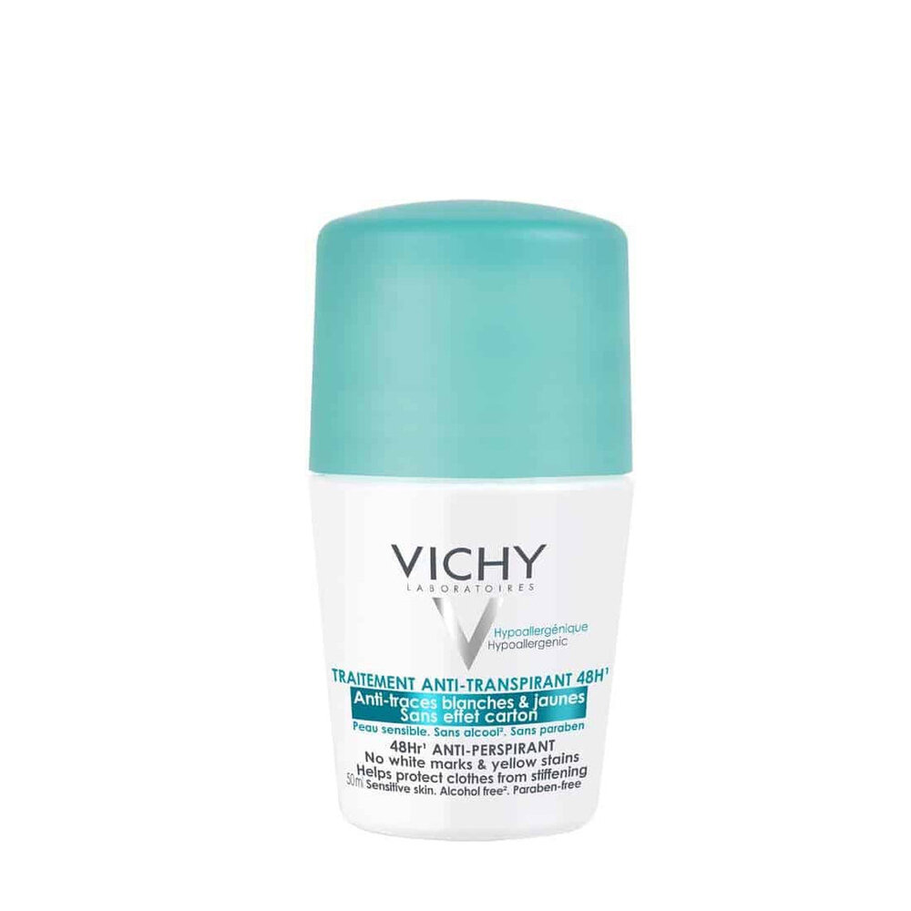 Vichy Vichy DEO Intense Transpiratie Roller 48 uur Anti-strepen - Effectieve Bescherming Tegen Overmatig Transpireren Vichy Vichy DEO Intense Transpiratie Roller 48 uur Anti-strepen - Effectieve Bescherming Tegen Overmatig Transpireren