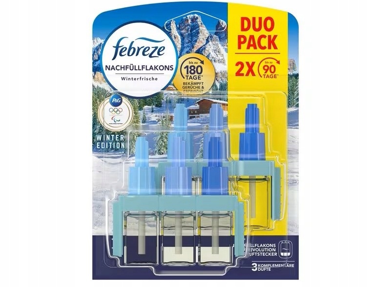 Febreze Febreze 3volution Navulling Winterfris 2x20ml - 6PAK