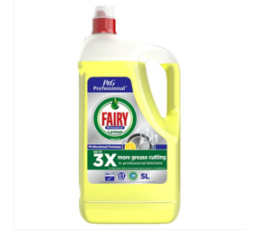 Fairy Fairy Professional, afwasmiddel met citroengeur, 5 liter.