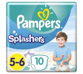 Pampers Pampers Splashers Broekjes 5-6 Jaar 14+KG 10st. Pampers Pampers Splashers Broekjes 5-6 Jaar 14+KG 10st.
