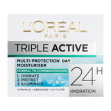 Loreal L'OREAL PARIS TRIPLE ACTION DAY 50ml - Dagcrème voor een Stralende Huid