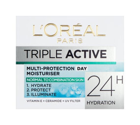 Loreal L'OREAL PARIS TRIPLE ACTION DAY 50ml - Dagcrème voor een Stralende Huid