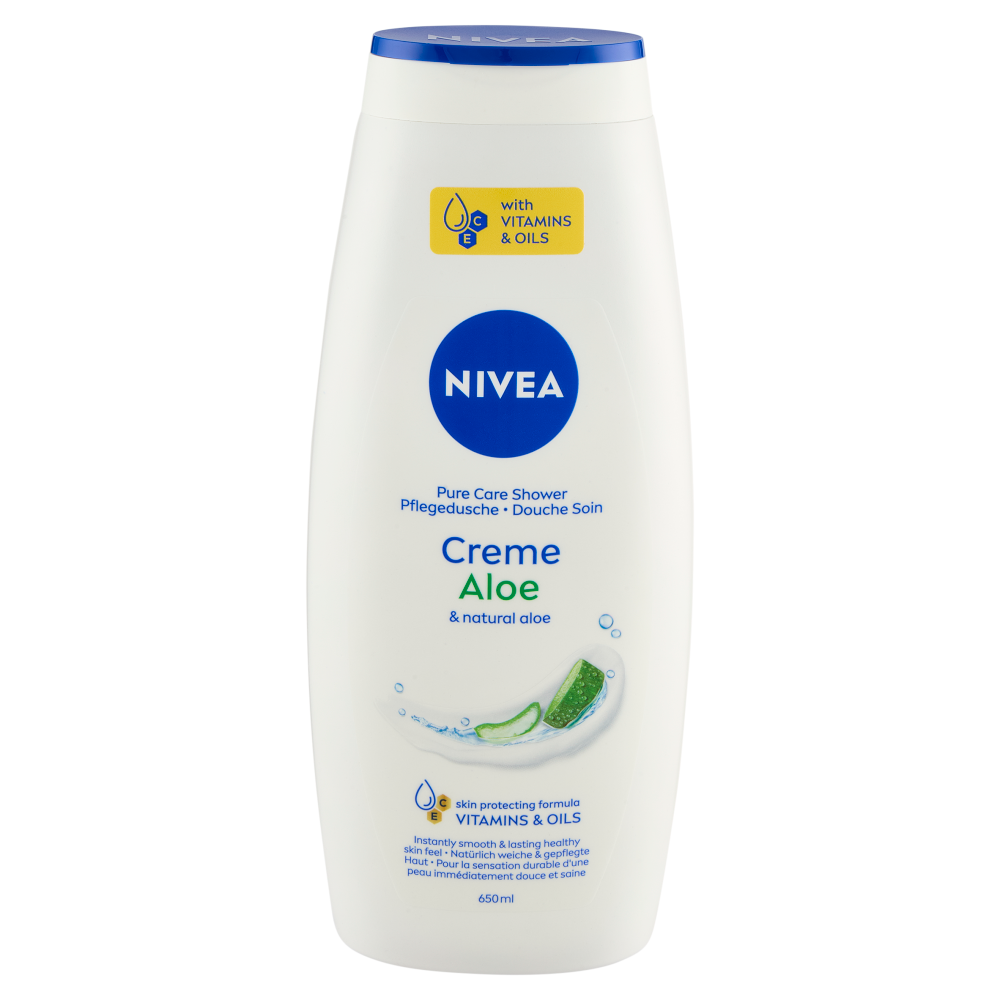 Nivea NIVEA Shower Gel Cream met Aloë Vera - 650ml voor een zijdezachte huid