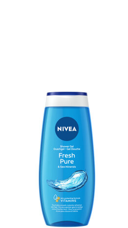 Nivea NIVEA SHOWER GEL FRESH PURE 250ml - Voor een Verfrissende en Hydraterende Douche-ervaring Nivea NIVEA SHOWER GEL FRESH PURE 250ml - Voor een Verfrissende en Hydraterende Douche-ervaring