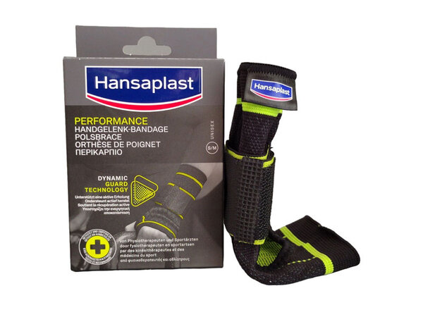 Hansaplast HANSAPLAST SPORT WRIST BANDAGE MEDIUM - Voor optimale steun en bescherming van uw pols