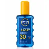 Nivea Nivea Sun - Zonnespray SPF 30 Transparant Dry Protect Extra Waterproof 200ml Nivea Nivea Sun - Zonnespray SPF 30 Transparant Dry Protect Extra Waterproof 200ml