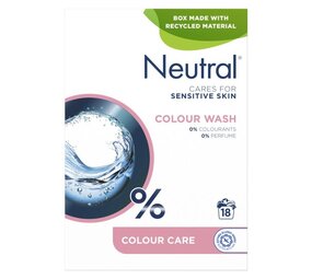 Neutral Neutral Waspoeder Color Geconcentreerd 1.95 kg - 40 Wasbeurten Neutral Neutral Waspoeder Color Geconcentreerd 1.95 kg - 40 Wasbeurten