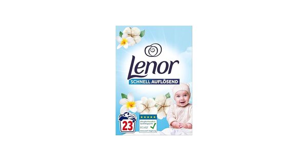 Lenor Lenor Poeder Wasmiddel Sensitiv 1,265KG - Perfect voor Gevoelige Huid, 23 Wasbeurten Lenor Lenor Poeder Wasmiddel Sensitiv 1,265KG - Perfect voor Gevoelige Huid, 23 Wasbeurten