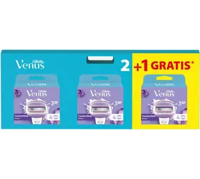 Gillette Gillette Venus Comfortgilde Breeze Mesjes 3x4 Gillette Gillette Venus Comfortgilde Breeze Mesjes 3x4