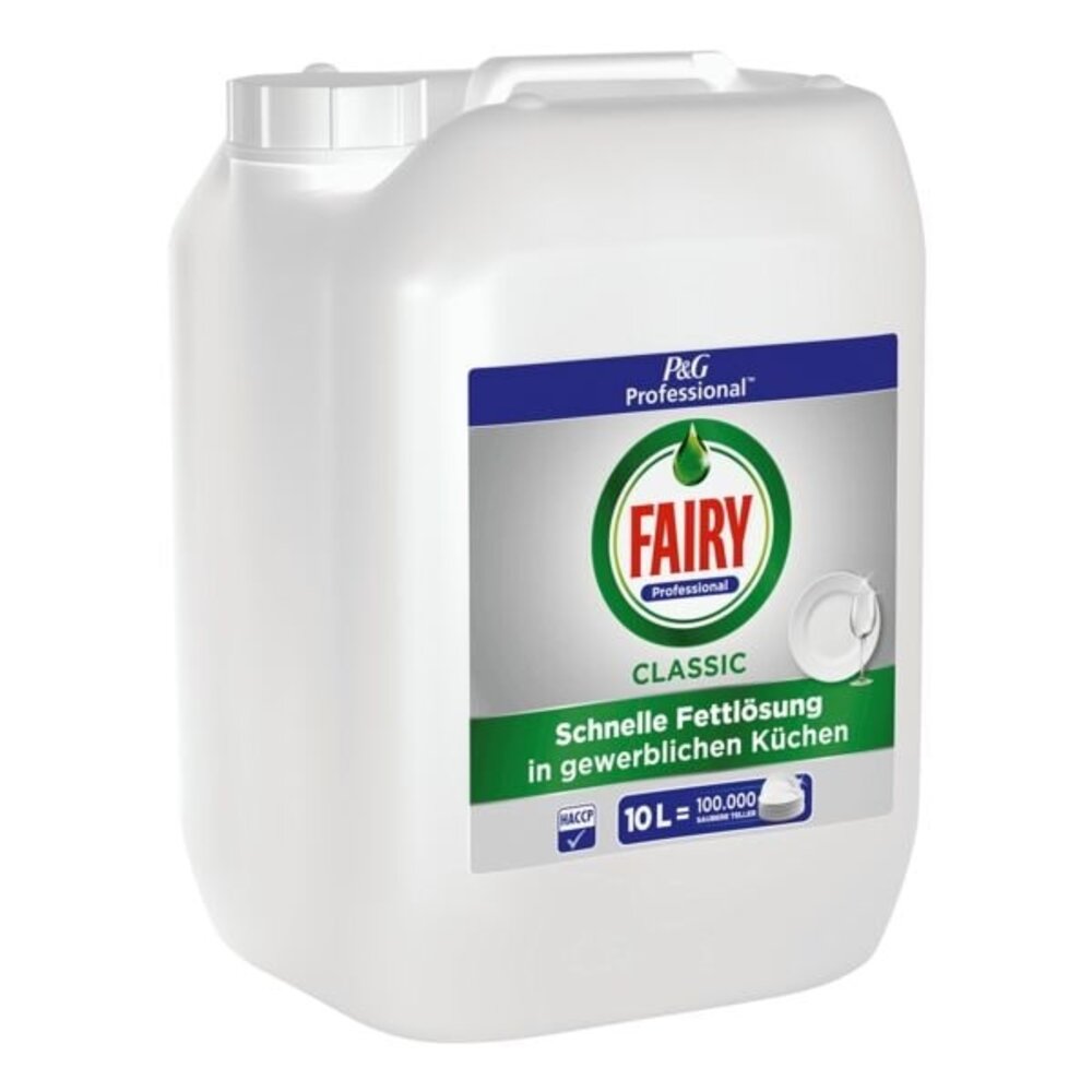 Fairy FAIRY Professional Classic Afwasmiddel - 10 Liter Verpakking voor Intensief Gebruik
