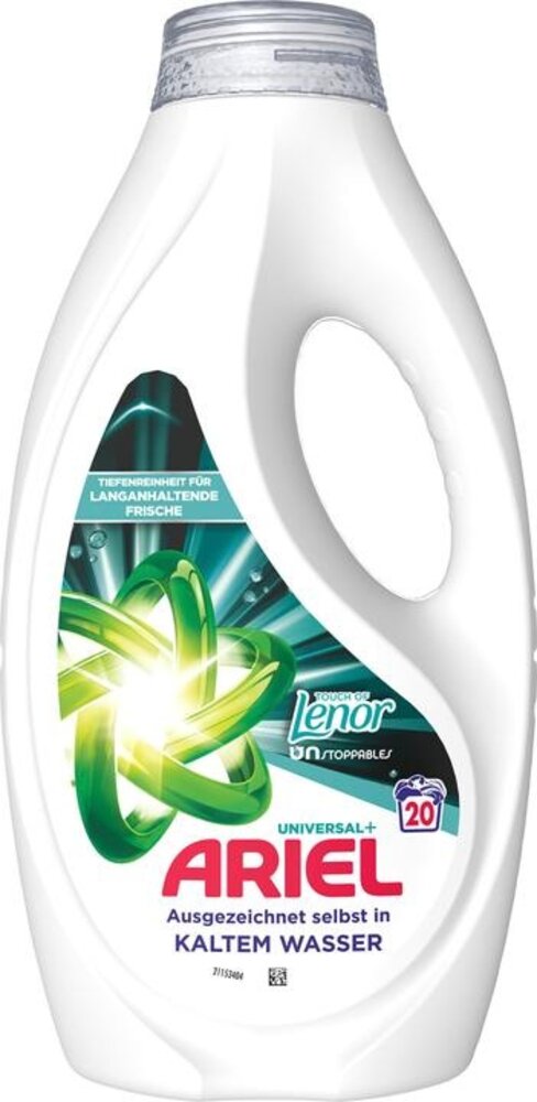 Ariel Ariel Touch Of Lenor Unstoppables Vloeibaar Wasmiddel - 20 Wasbeurten voor een Onweerstaanbare Frisheid Ariel Ariel Touch Of Lenor Unstoppables Vloeibaar Wasmiddel - 20 Wasbeurten voor een Onweerstaanbare Frisheid