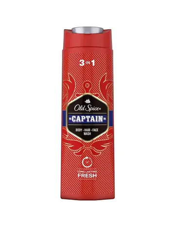 Old spice Old Spice Captain Showergel 400ml - Ervaar een Verfrissende Reis